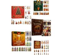 Whiskey advent calendar 2025, 24 Days without repetition, 24 Premium Whiskey Pendants for Holiday Countdown & Gifting, A Daily Tasting Journey Through the Unlocking the world Flavors of Whiskey (A)