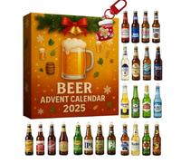Whiskey Advent Calendar 2025, Beer & Whiskey Lover's Advent Calendars 2025, 24 Days of Christmas Advent Calendar Boxes, A Daily Tasting Journey Through the World of Whiskey