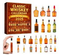 Whiskey Advent Calendar 2025 : Each Day Open a New Surprises with 24 Whiskey Bottle, A Daily Tasting Journey Through the World, Christmas CountdowN For Whiskey Wine Champagne Beer Lovers (3D WhiskeyA)