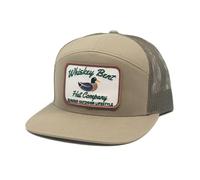 WHISKEY BENT HAT CO. Green Head Adjustable Snapback Outdoor Lifestyle Duck Hat, Tan - 7 Panel, One size