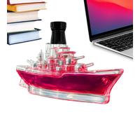 Whiskey Bottle - 350ml Empty War Ship Jar Container Decanter in - for Whiskey Bar, Birthday Party, Wedding, Business Meeting