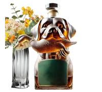 Whiskey Bottle - Dog Shaped Alcohol Decanter Liquor Bottle | Airtight Liquor Container Desktop Decoration Collectible Figures For Men Tequila Wine