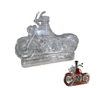 Whiskey Bottles, 3D Motorcycle Engine Design Decante, Motorcycle Glass Whisky Decanter Bottles, Wine Decanter, Vintage Liquor Aerator Desk Decor for Men Dad Motorcycles Lovers Home Kitchen