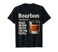 Whiskey Bourbon Definition Magic Brown Water Kentucky T-Shirt