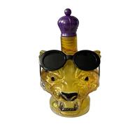 Whiskey Carafe - Whiskey Glass Leopard Head Wine Carafe | Alcohol Pourer Bar Decoration for Bourbon Brandy Vodka Drinks Wedding Men Father's Day Birthday Gift Idea
