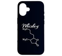 Whiskey Chemical Formula Organic Chemistry Molecule Science Case for iPhone 16