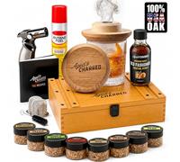 Whiskey Cocktail Smoker Kit with Torch, Old Fashioned Syrup