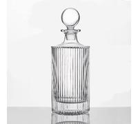 Whiskey Decanter and Glass Stopper 27 oz Square Decanter for Whiskey, Bourbon, Brandy, Liquor, and Rum