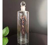 Whiskey Decanter Crystal Glass Whiskeys Carafe Red Wine Accessories Decanters for Vodka, Scotch, Rum, Tequila(500ml)