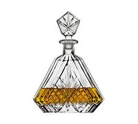 Whiskey Decanter for Liquor Scotch Bourbon or Wine, Irish cut Triangular - 750ml