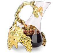 Whiskey Decanter, Hand-Blown Glass Bottle, Crystal Light-transmitting Design, Home Restaurant Party Gift, A Must-Have for Whiskey Lovers