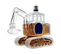 Whiskey Decanter in - 350 ml Bourbon Bottle with Pourer - Storage Whiskey Container | Man Dad Birthday Wedding Bourbon
