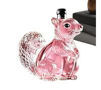 Whiskey Decanter Squirrel Shape Empty Alcohol Container