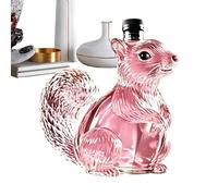 Whiskey Decanter - Squirrel Shape Empty Wine Bottle,Liquor Bottle,for Home Kitchen Dining Room Restaurant Bar Party Celebration