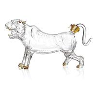 Whiskey Decanter, Tiger Pattern Design, Handmade Glass Container, The Wine Can Breathe Fully, Retro Gift