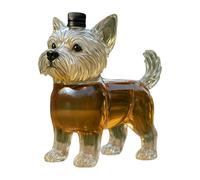 Whiskey Decanter - Transparent Glass Construction, Elegant Beverage Presentation Dish, Durable Collectible Drinkware Container, Elegant Home Bar Supplies, High Alcohol Serving Solution | For Family