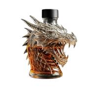 Whiskey Dragon Bottle - Novelty Liquor Decanter | Funny Container for Men | Alcohol Gift for Home Bar, Beer Tasting, Father’s Day, Wedding Decor, Bachelor Party, Collector Display