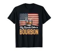 Whiskey Drinker Bourbon, My Favorite Color is Bourbon T-Shirt