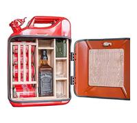 Whiskey Gift Sets Christmas Jerry Can Bar | Custom Mini Bar Cabinet Personalized Small Bar - Perfect for Man Dad Husband Boyfriend Boss