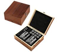 Whiskey Glass Gift Set for Men Scotch, Bourbon, Rum Drinker Present