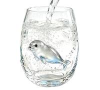 Whiskey Glasses Lead-Proof Decorative Coastal Cup 350ml