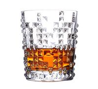Whiskey Glasses Set of 4-300Ml Premium Lead Free Crystal Whiskey Glass, for Drinking Scotch, Bourbon, Cognac, Irish Whisky And Old Fashioned Cocktails,P