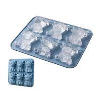 Whiskey Ice Mold | 6 Cavity Cow Shaped Chilling Cube Making Tool,Whiskey Ice Cubes - for Bourbon Cocktails Vodka Cold Drinks Beverage