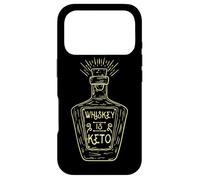 Whiskey Is Keto Quote Metabolic Low-Carbs Weight-loss Diet Case for iPhone 17 Pro