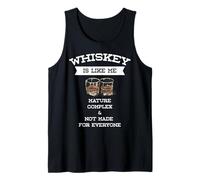 Whiskey is Like Me - Gift for Bourbon & Scotch Whisky Lovers Tank Top