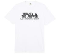 Whiskey is The Answer I Don't Remember The Question Comfort Colors Adult Heavyweight T-Shirt