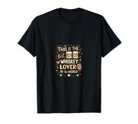 Whiskey Lover World Drink Alcohol Bourbon Scotch T-Shirt
