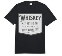 Whiskey May Not Be The Answer But It's Worth A Shot Comfort Colors Adult Heavyweight T-Shirt