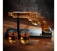 Whiskey Shaker Decanter Sets with Shot Glasses, Men's Gift Unique Personalized Gift for Husband & Father, Quality Drinking Experience for Home Bar Drinking Party