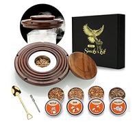 Whiskey Smoker Kit with 4 Flavors Wood Chips | Gifts for Men Husband Dad Cocktail Lovers, Old Fashioned Kit, Cocktail Smoker Drinks Kit for Cocktails Wine Whiskey Bourbon