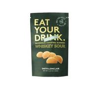 Whiskey Sour Alcoholic Cocktail Gummies - 160g | 5% ABV | Vegan & Gluten-Free | Classic Whiskey Sour Flavour in a Gummy Treat