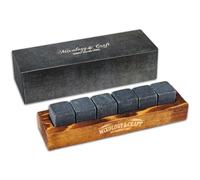 Whiskey Stones Gift Set for with 2 Stripes
