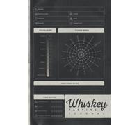 Whiskey Tasting Journal: Whiskey Review Logbook With Whiskey Tasting Wheel & Notes - Record, Track & Rate Your Taste Experience - Gifts For Whiskey Lovers