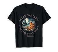 Whiskey The Peat Of My Heart Islay Whiskey T-Shirt