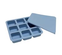 Whiskey Tray, 9 Compartments, Reusable Container with Lid, Ice Container, for Cocktails, Whiskey, Kitchen Parties, Drinks and Bar, Camping, Chocolate, Sweets