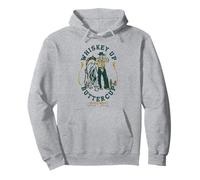 Whiskey Up Buttercup: Rugged Western Wild West Horse Cowboy Pullover Hoodie