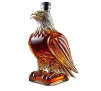 Whiskeys Decanter, Whiskeys Eagl-e Glass Decanter, Distinctive Container, for Spirits and Liquor Lover Collectible Decanters for Themed Parties and Business Dinners
