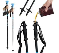 WhiSki Poles are high Performance SKI Pole FLASKS Holding 16 oz + Free Collapsible Funnel + Stickers! (125)