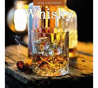 Whisky - 2026 Square Wall Calendar - by Red Robin Publishing
