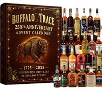Whisky Advent Calendar 2025, 24 Days without Repeat, Mini Bottle Ornaments, Daily Wine Tasting through the World of Whisky Aromas (Brown)