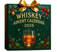 Whisky Advent Calendar 2025: 24 unique days, 24 premium whisky pendants for holiday countdowns and gifting, perfect for luggage storage and gifting.