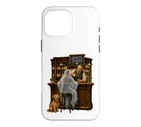 Whisky Bar Ghost in Pub Case for iPhone 16 Pro Max