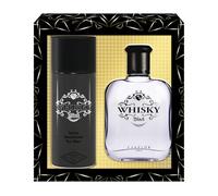 WHISKY BLACK • Gift Box • Eau de Toilette 100 ml + Deodorant • Set • Men's perfume • Spray • EVAFLORPARIS
