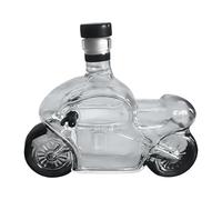 Whisky Bottle | 300 ml Motorcycle Spirits Container - Collector Spirits Bottle | For Showcase Living Room Society Party Home Bar Restaurants Hotels Clubs Shelves Collectors