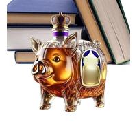 Whisky Bottle, Funny Animal Whisky Decanter - Decorative Empty Spirit Bottle Table Statue, Novelty Home Decoration for Family Friends Men Adults
