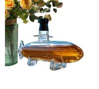 Whisky Carafe - Wine Bottles in the Shape of a | Bar Decoration | Decorative Carafe for Homemade Bar Home Camping Travel Hanging Curtain Kitchen Table Drinks